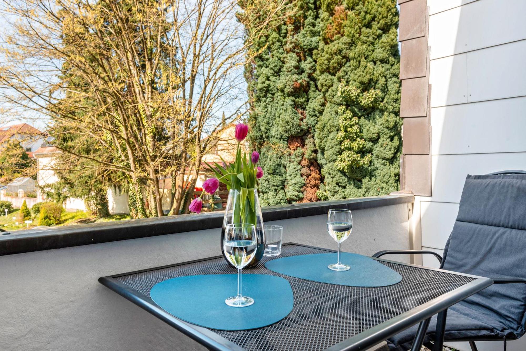 Ferienwohnung Am Weiher Meersburg Bagian luar foto